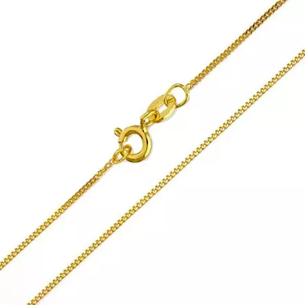 Kullattu panssariketju, hopea, 1,75 mm - Hopeakorut - CP50-GP-36cm - 1