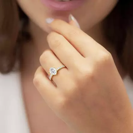 Kohinoor Theia Laboratoriotimanttisormus 033-461K-112L - Laboratoriotimanttisormukset - 033-461K-112L-150 - 2