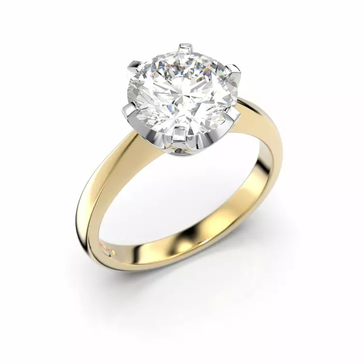 Festive Classic Timanttisormus 2,00 ct Keltakulta 14K - Solitaire sormukset - 14-204-200-KV-150 - 1