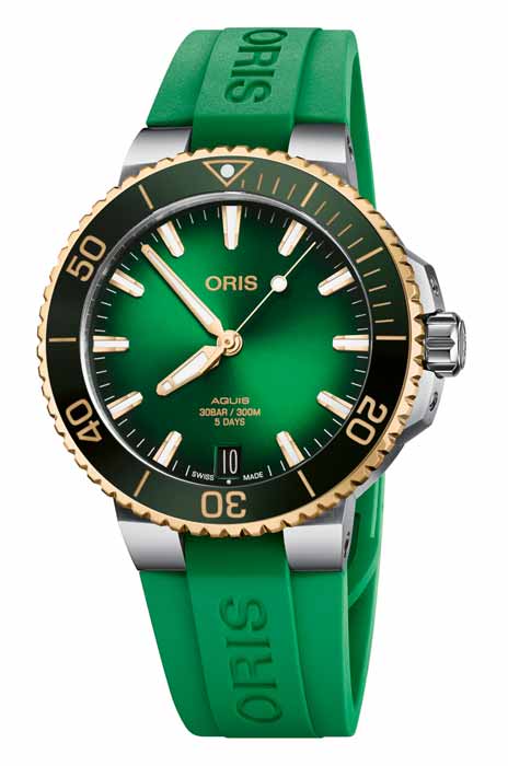 Oris Aquis Date Calibre 400 01 400 7769 6357 07 4 22 77FC 41 50 mm