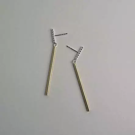 Rauhala Koru hopeakorvakorut messinki - Hopeakorut - ii1 - 2