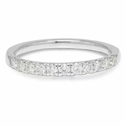 Beat of Love Artemis laboratoriotimanttisormus 0,33 ct valkokulta - Rivitimanttisormukset - R-4215LDPW-155 - 2