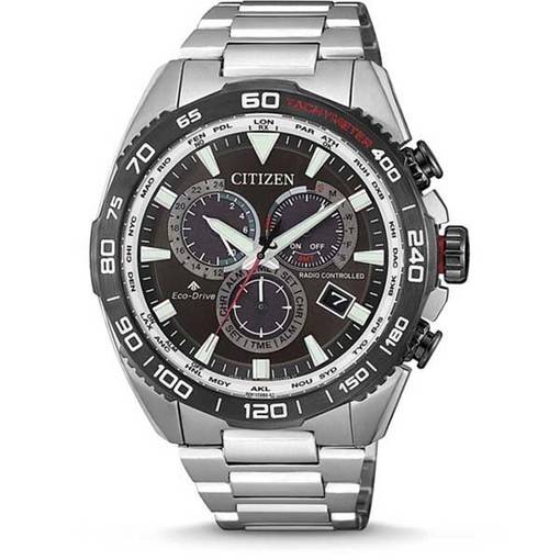 Citizen Promaster Eco-Drive Chronograph Radio-Controlled CB5036-87X 44,5 mm  - Kulta-Aika verkkokauppa